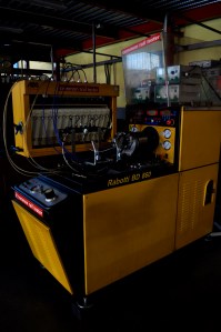 banco prova common rail pompista diesel padova